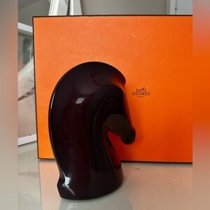 Hermès Samarcande Paperweight Horse home decor figurine
